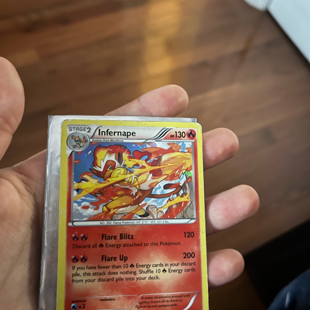 Pokémon Card Infernape Steam Siege Holo Rare 20/114 Near Mint